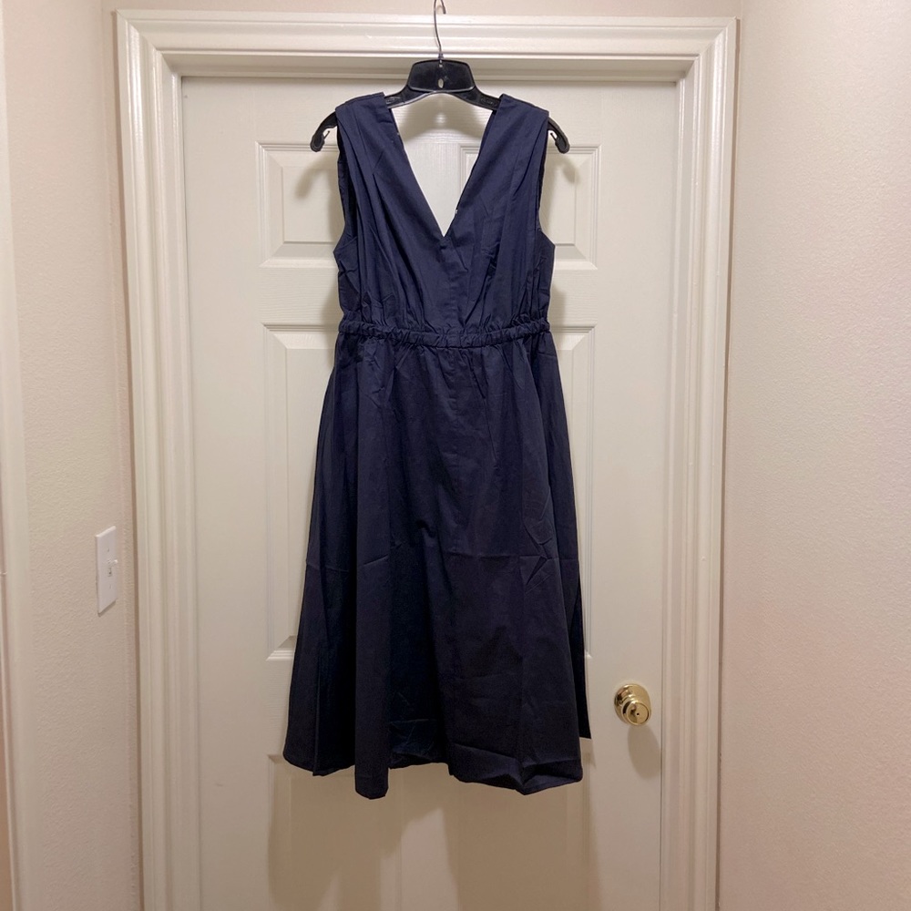 Sweet Miss Dress V neck Midi Dress S Fit & Flare